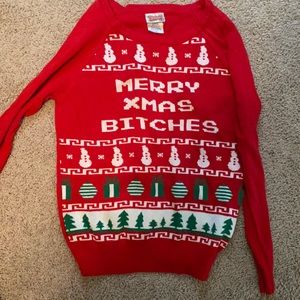 Women’s medium tacky Christmas Sweater